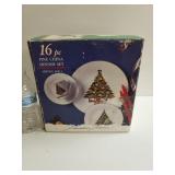 19 Piece Christmas Dishes