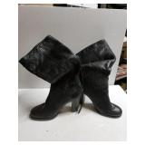 Adrienne Vittadini Black Size 8 1/2 Boots
