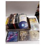 Assorted CDs /DVDs, Sony MP3