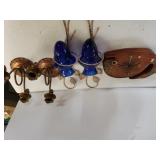 Whale Wooden Clock & Candle Holders
