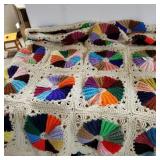 Hand Knitted Afghan