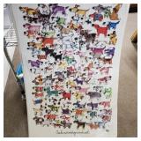 One Hundred Dog & Cat Poster