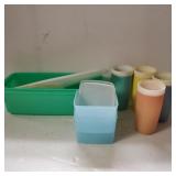 Tupperware Storage Containers & Bolio Cups
