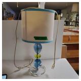 Retro Blue Lamp