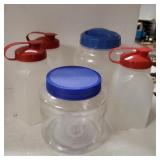 Assorted Plastic Containers