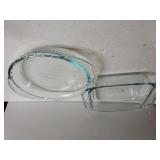 Pyrex Pie Plate & Square Dish