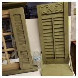 Home Interior Mirror With Shutters And Shutter