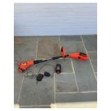 Battery Powered Black And Decker Weed Eater w/