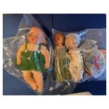 Vintage Doll Collection With Extra Clothes