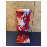 Beautiful Slag Glass Vase