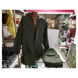Desert Night Camouflage Pants And Parka. Size