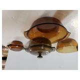 Assorted Brown Bowls/Casserole Dish(1 Fire King)