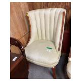 Conways Upholstery Beige/Light Green Chair