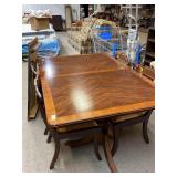 USA Made Rectangular Dining Room Table w/4 chairs