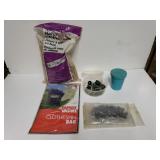 Chainsaw Blade. Clothes Pins And Pin Bag Vintage