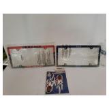 Bengals And Titans License Plate Cover And