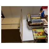 Books, VHS Movies And Game Cases