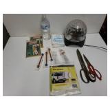 Party Light Ponchos Auto Magnet. Scissors