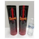 Two Kahlua Light Up Tins