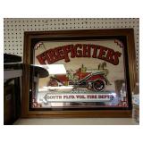 South PLFD Vol Fire Dept. Firefighters Mirrored