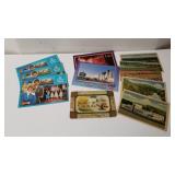 Vintage Postcards - Royal Wedding, Vegas, Western