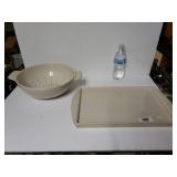 Longaberger Strainer And Serving Platter