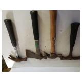 Hammers, Hatchet, Chisel