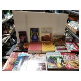 Books And VHS Tapes To Include Cookbooks