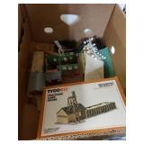 Assorted Toy Railroad Items