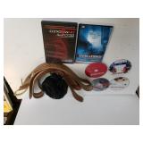 Assorted Belts & DVDs