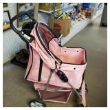 Pink Pet Stroller