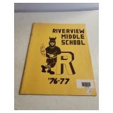 Riverview Middle School 1976-77 Yearbook