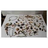 Large Lot Of Costume Jewelry