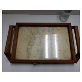 Old Map Of Chesapeake Bay Bridge Channel Spans