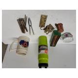 Stainless Steel Water Bottle,  Keychain,