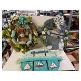 Crab Basket Lid Home Decor