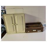 Medicine Cabinet And Mail Holder