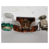 Phone Clock, Mason Jar, Silver Like Creamer