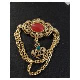 Red Center Pin