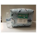 Toddler Comforter Set. ShaRk Theme
