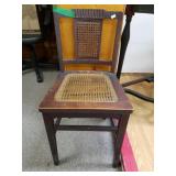 Woven Seat Vintage Chair