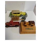Model Cars, Playing Cards In Decorative Box