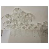 Assorted Glassware With B Engraved On Some