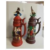 Large 1776 Decorative Beer Steins(broken At The