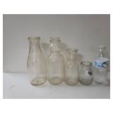 Antique Dairy Bottles