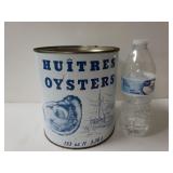 1 Gallon Oyster Tin