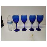 Cobalt Blue Wine Glasses