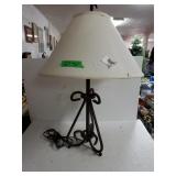 Iron Hook Base Lamp