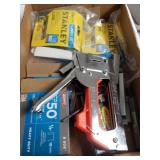 Staple Gun & Assorted Staples
