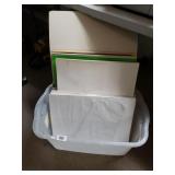 Storage Tote With Sketch Pads & More